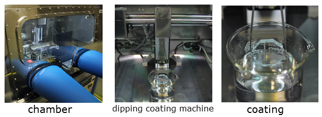 chamber dipping coating machine coating
